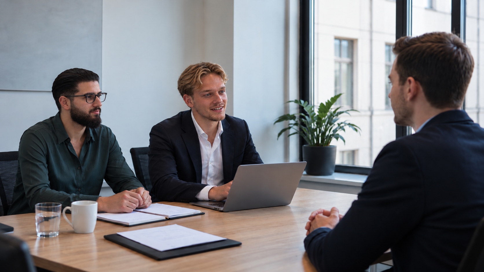Persönliches Beratungsgespräch bei Workforce Solution Deutschland